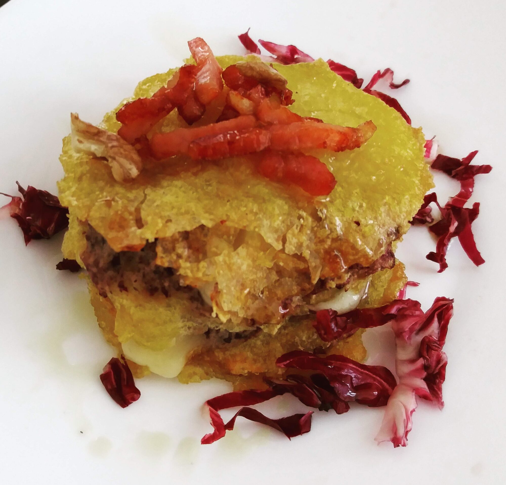millefoglie di polenta